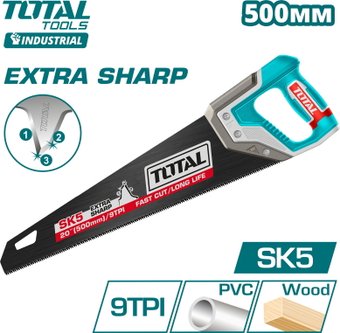 Ножовка Total THT55208