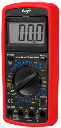 Мультиметр ELITECH ММ 350Н