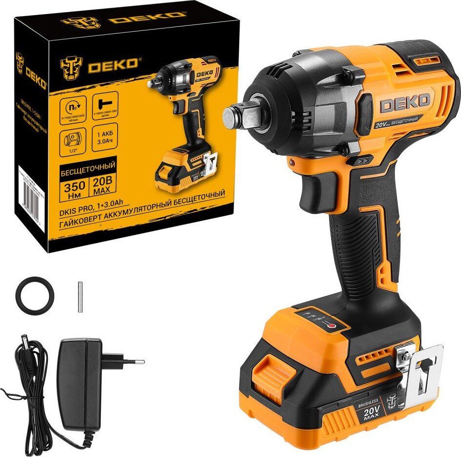 Гайковерт Deko DKIS PRO 086-1011 (с 1-им АКБ)