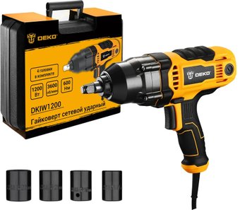 Гайковерт Deko DKIW1200 085-1125 (кейс)