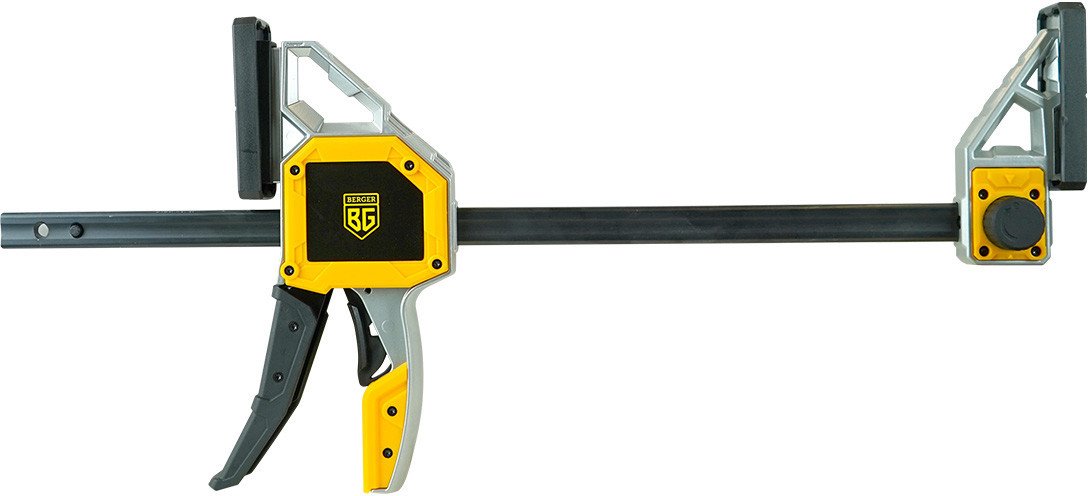 Струбцина Berger Быстрозажимная 95x300мм, зажим до 350кг BG1924