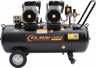 Компрессор безмасляный ELAND EL-100380OF PRO