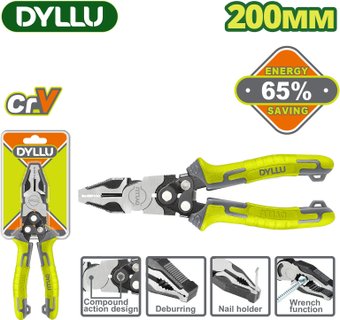 Плоскогубцы Dyllu DTPL1768