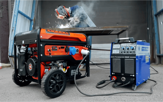 Два мощных генератора в одном корпусе: AGE 10500 DSX DUAL 