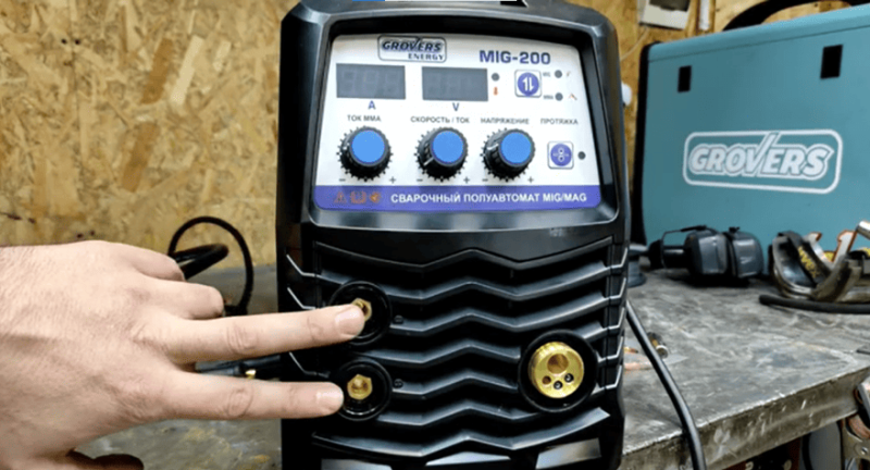 Обзор на полуавтомат GROVERS MIG200
