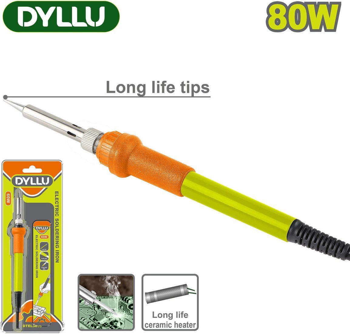 Стержневой паяльник Dyllu DTEL3608