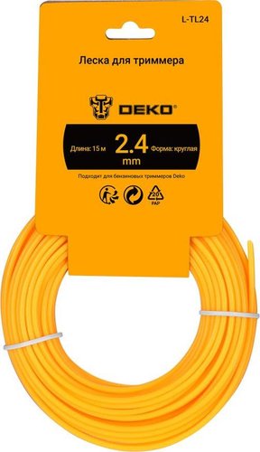 Леска для триммера Deko L-TL24 084-2027