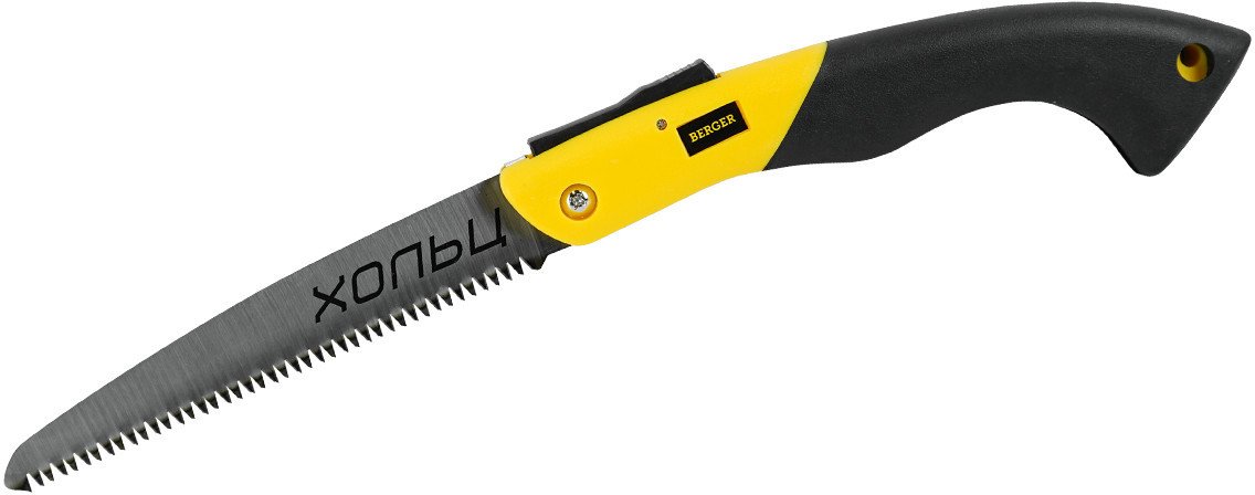 Ножовка Berger По дереву складная 180мм 3D заточка 7TPI BG1847
