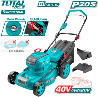 Газонокосилка Total TLMLI20185 (без АКБ)
