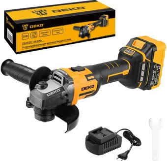 Угловая шлифмашина Deko ZKAG20 084-1044 (с 1-им АКБ)