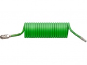 Шланг полиуретановый спиральный ECO d. 6.5/10 мм, (5 м)