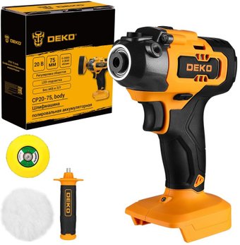 Полировальная машина Deko CP20-75 084-1086 (без АКБ)