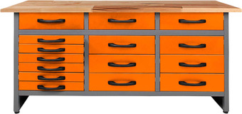 Стол-верстак Baumeister Конни BTC-008A (оранжевый)