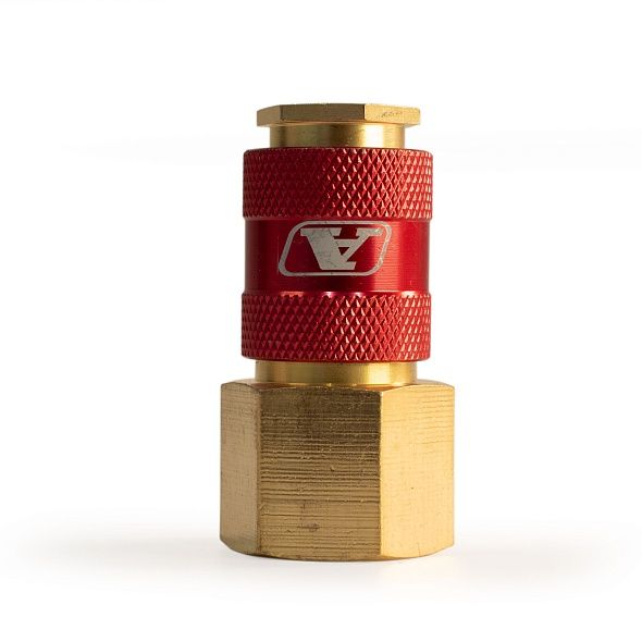 Штуцер профессиональный Aurora мама с внутренней резьбой 1/2F, латунь, блистер 1шт.