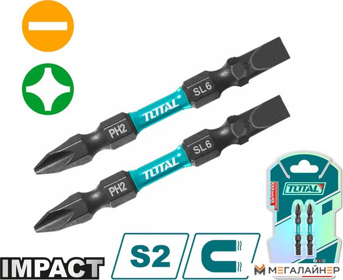 Набор бит Total TACIM72HL665
