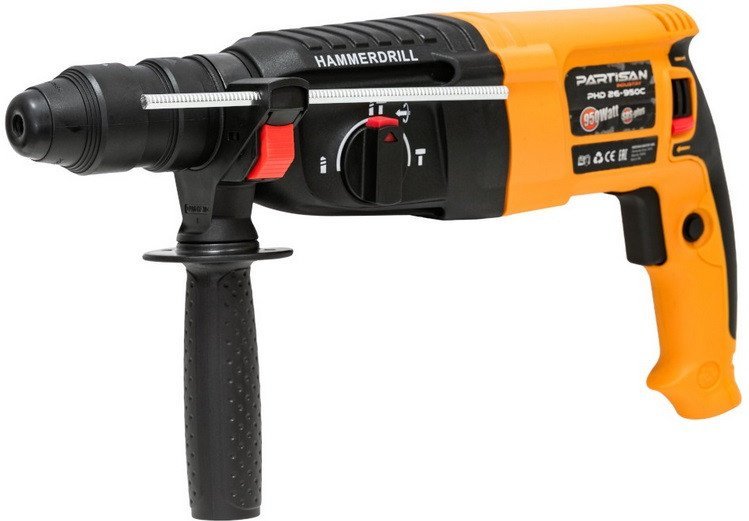 Перфоратор Partisan PHD 26-950C (кейс)