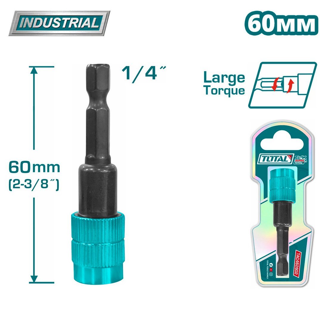 Держатель бит Total TAC462602