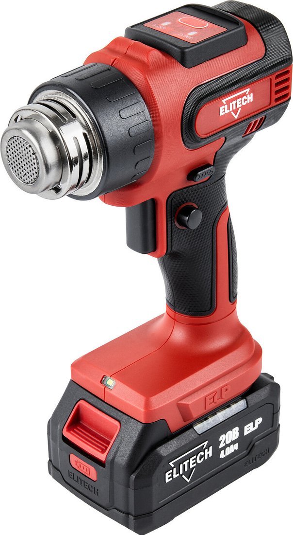 Промышленный фен ELITECH ТВА 20СЛ2 (с 1-им АКБ, кейс)