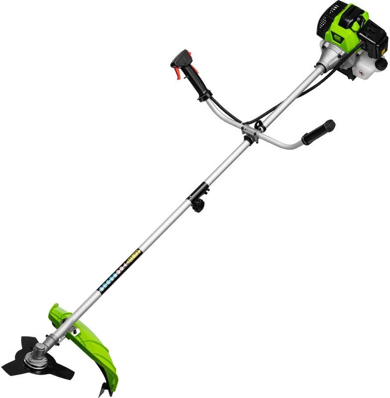 Триммер бензиновый СИБРТЕХ ТС-3000Р, 52 см3, разъемная штанга, состоит из 2 частей