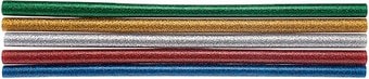 Клеевые стержни Rexant 09-1285 (10 шт, разноцветный с блестками) купить в Минске с доставкой