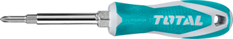Набор отвертка с битами Total THT2506076 (4 предмета)