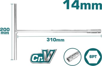 Ключ торцевой Total THTSW1406