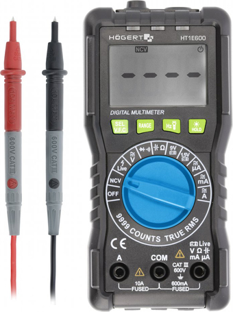 Мультиметр Hogert Technik HT1E600