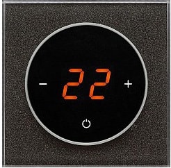 Терморегулятор DeLUMO Takto (0337 сияющий черный)