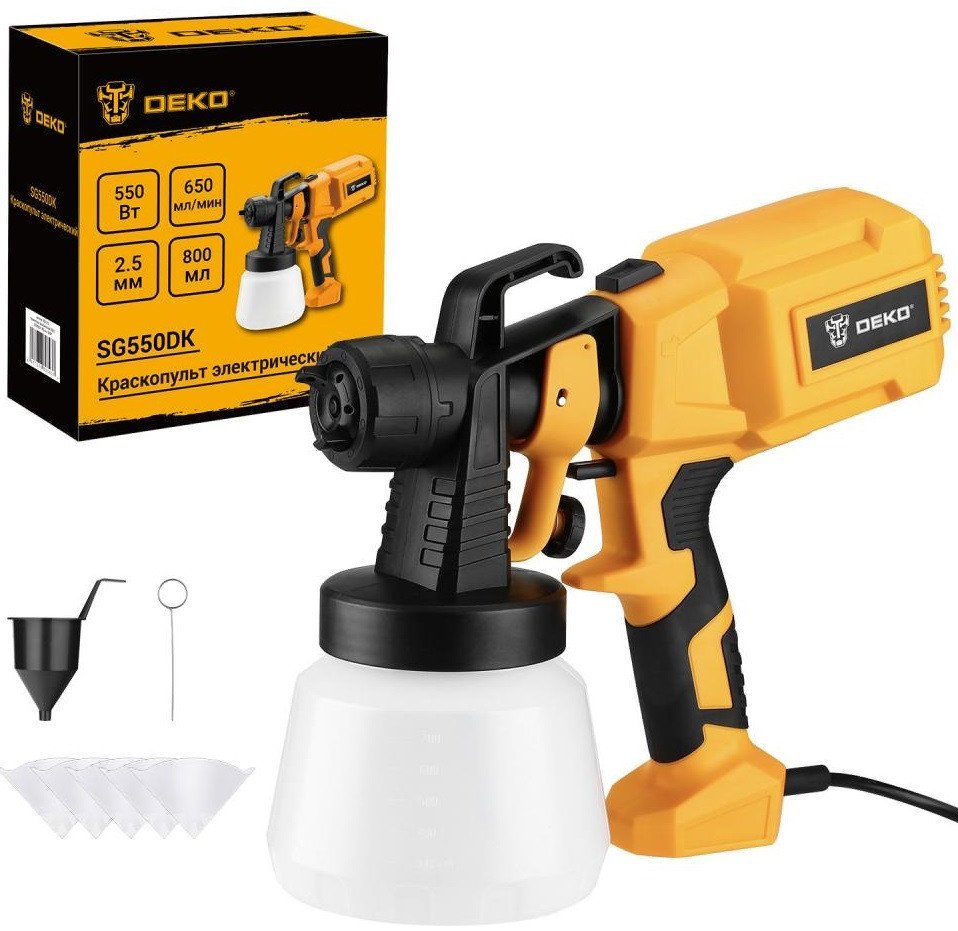 Краскораспылитель Deko SG550DK 083-1131