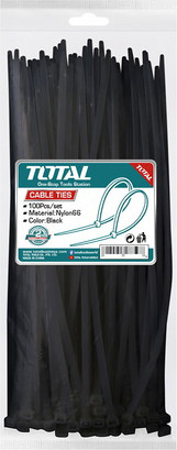 Стяжка для кабеля Total THTCTB10025 (100 шт)