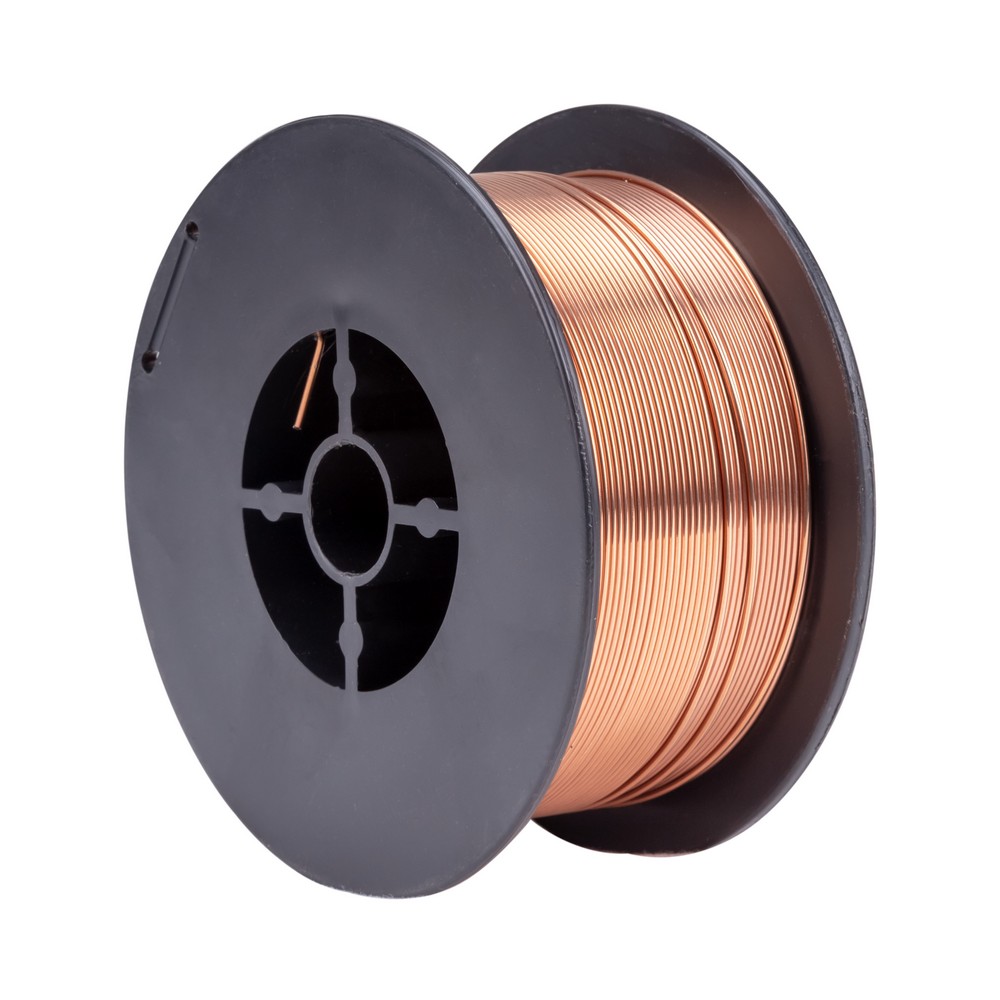 Проволока сварочная омедненная Foxweld ER70S-6 (ан. Св.08Г2С) д. 1,0 мм, D100, 1,0 кг