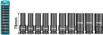 Набор головок слесарных Total THKISD12102L