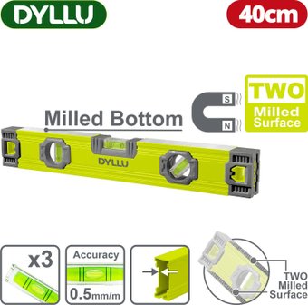 Уровень строительный Dyllu DTSL3G40