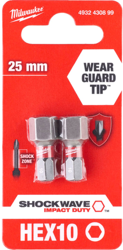 Набор бит Milwaukee 4932430899 (2 шт)