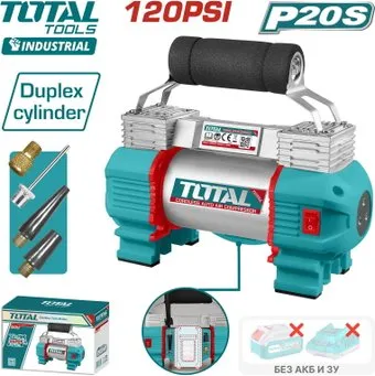 Автомобильный компрессор Total TACLI2026 (без АКБ)