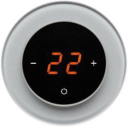 Терморегулятор DeLUMO Ronda (9006 серый металлик)