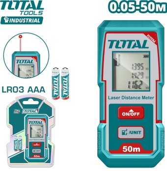 Лазерный дальномер Total TMT55016