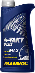 Масло моторное полусинт. 4-х такт. MANNOL Plus SAE 10W-40 API SL (1л) MN7202-1/2A-I