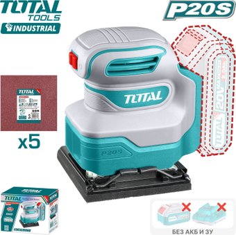 Виброшлифмашина Total TSHSLI2014 (без АКБ)