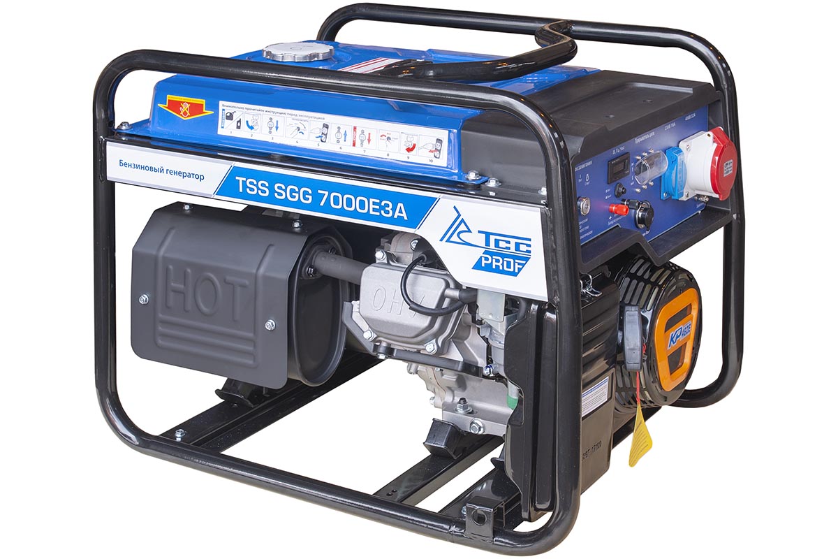 Генератор бензиновый ТСС SGG 7000 E3A