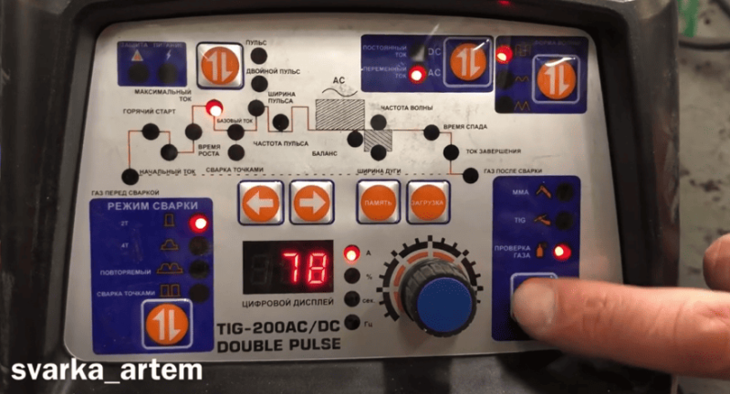 Отзыв и обзор на GROVERS ENERGY TIG-200 AC/DC DOUBLE PULSE