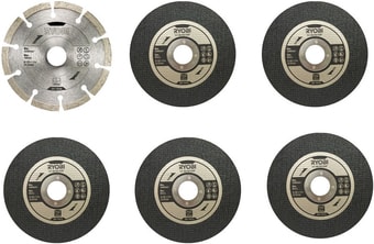 Набор отрезных дисков Ryobi RAK6AGD125 5132003149 купить в Минске с доставкой