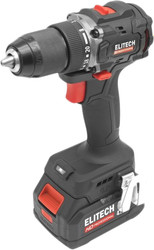 Дрель-шуруповерт ELITECH HD Professional CD 20SL2 E2201.040.02 (с 2-мя АКБ 4 Ач, кейс)