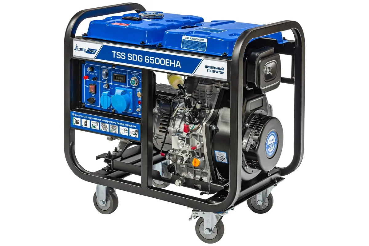 Дизель генератор ТСС SDG 6500EHA