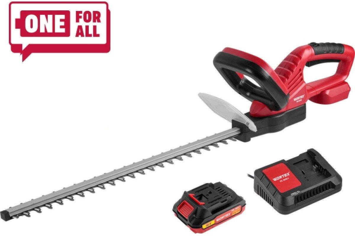 Кусторез Wortex DB 5218 ALL1 XLT Set 1334652 (с 1-им АКБ)