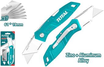 Нож строительный Total THT5136236
