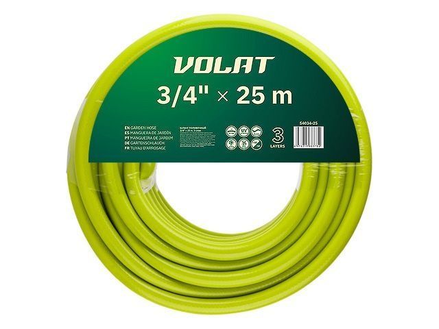Шланг поливочный 3/4" 25м ВОЛАТ 54034-25