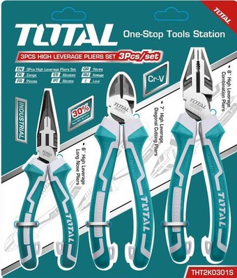 Набор пассатижей Total THT2K0301S (3 предмета)