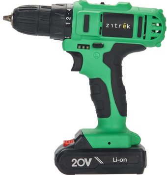 Дрель-шуруповерт Zitrek Green 20-Li Plus 083-1115 (с 2-мя АКБ)