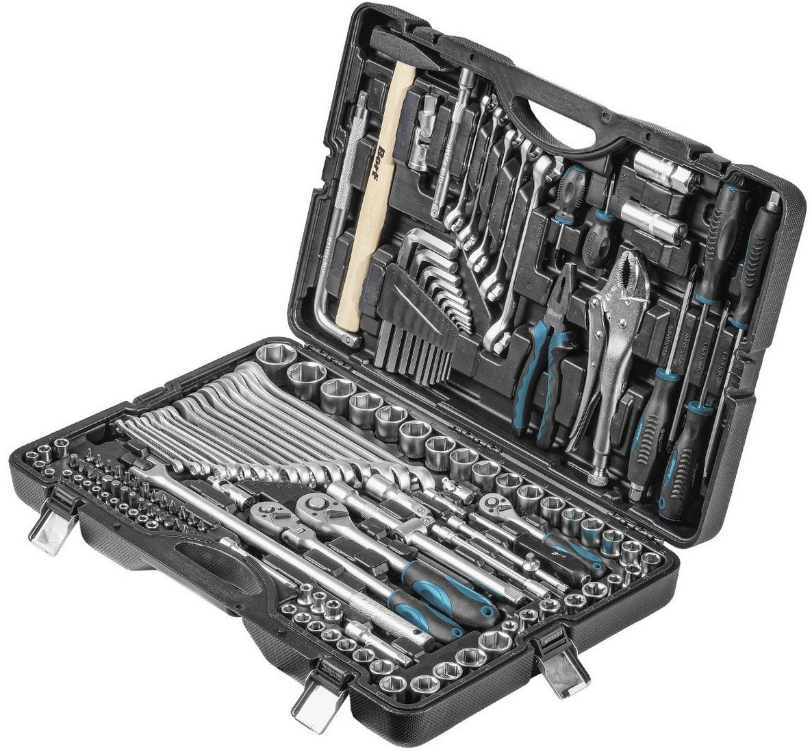 Универсальный набор инструментов Bort BTK-142 (142 предмета)